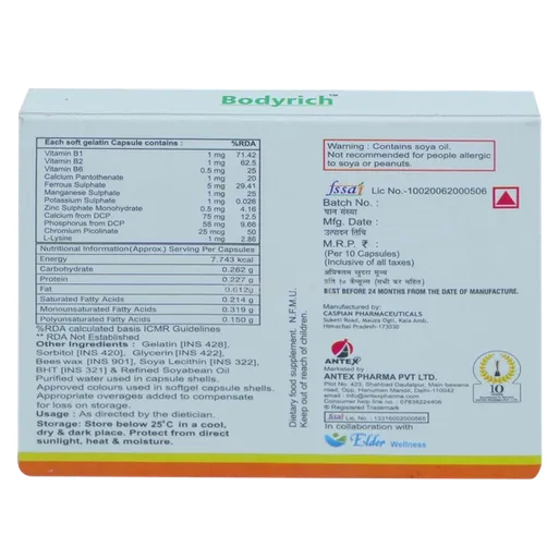 bodyrich capsule 10's